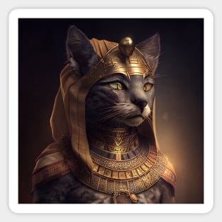Royal Cat of Ancient Egypt Sticker